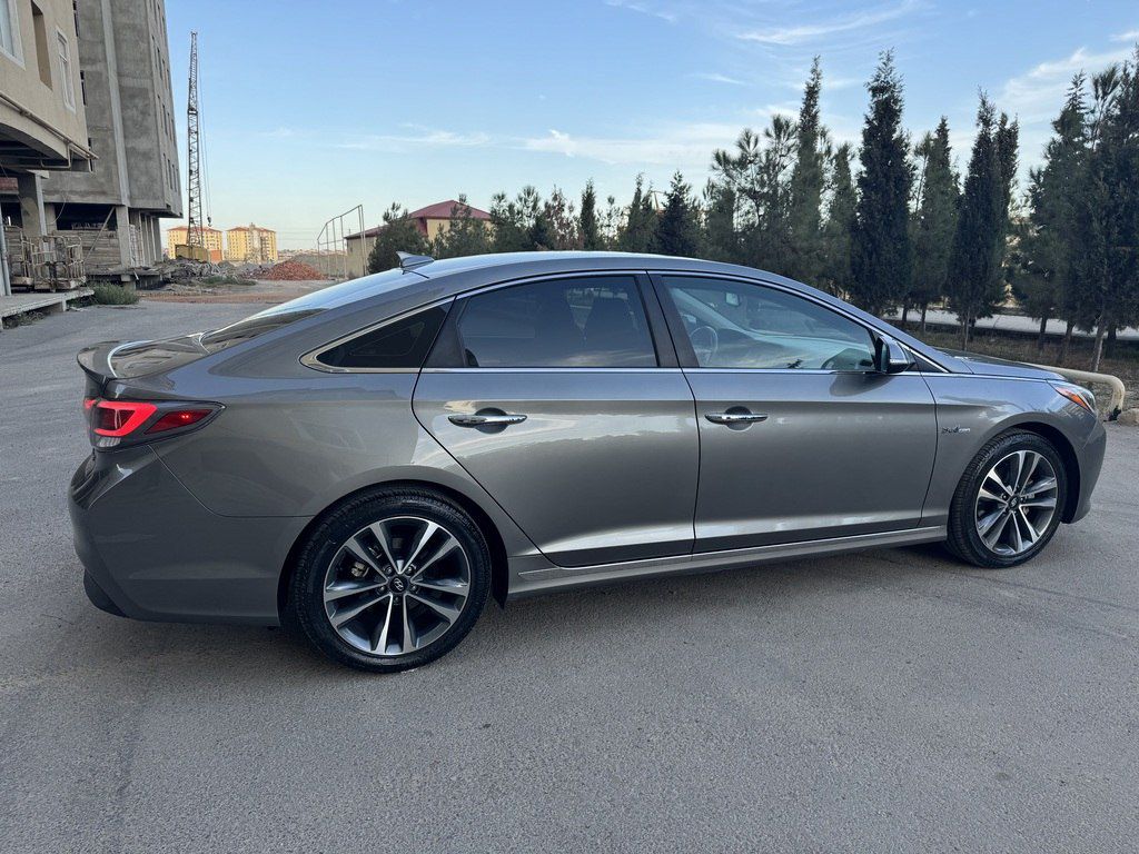 Hyundai Sonata, 2.0 L, 9.8 kWh, 2017 il, 130 600 km — Avtomobillər, Bakı (11)
