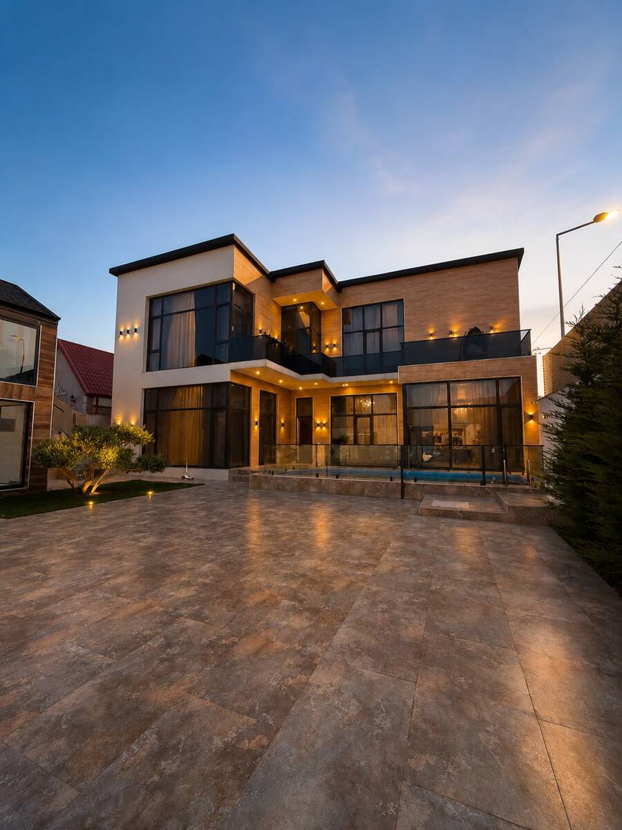 Satılır 5 otaqlı həyət evi/bağ evi 240 m² — Ev, villa, Bakı (2)