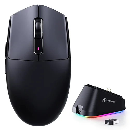 Attack Shark G3 Pro Black Gaming Mouse — Klaviaturalar və siçanlar, Bakı