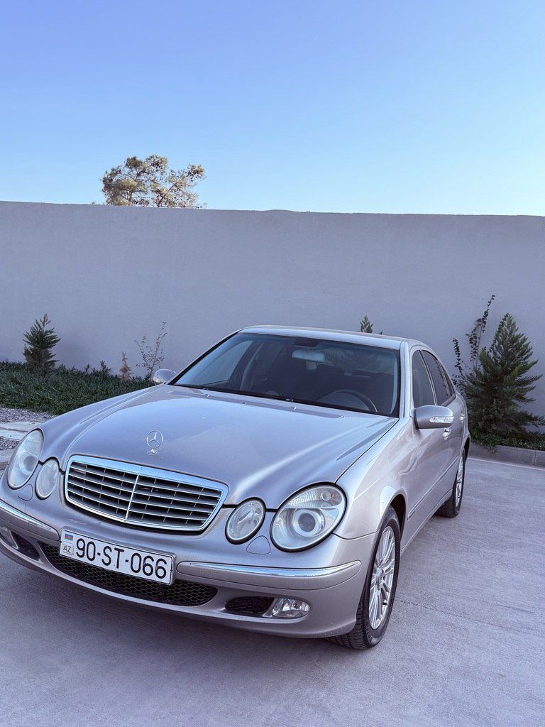 Mercedes E 240, 2.6 L, 2003 il, 349 000 km 90-ST-066 — Avtomobillər, Beyləqan (2)