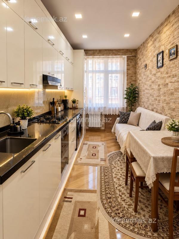 Satılır 3 otaqlı Bina evi menzil (Yeni tikili), 115 m², Yasamal rayonu — Mənzil, Bakı (8)