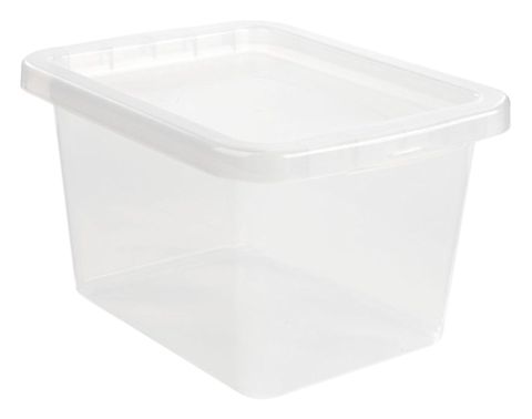 Konteyner Jysk Basic Box 9 l, şəffaf — Bakı