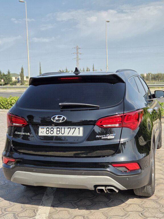 Hyundai Santa Fe, 2.0 L, 2018 il, 138 487 km 88-BU-771 — Avtomobillər, Bakı (3)