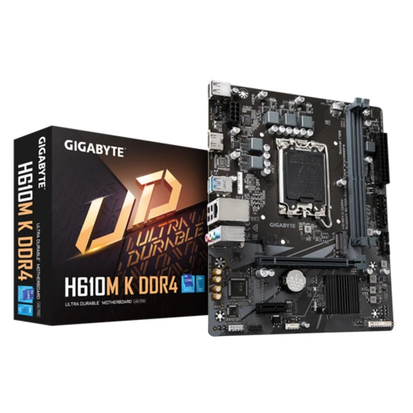 Gigabyte H610M K DDR4 Motherboard — Mallar, Bakı