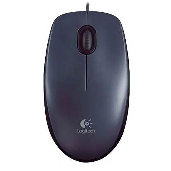 Logitech Mouse M90 Grey 910-001793 — Mallar, Bakı