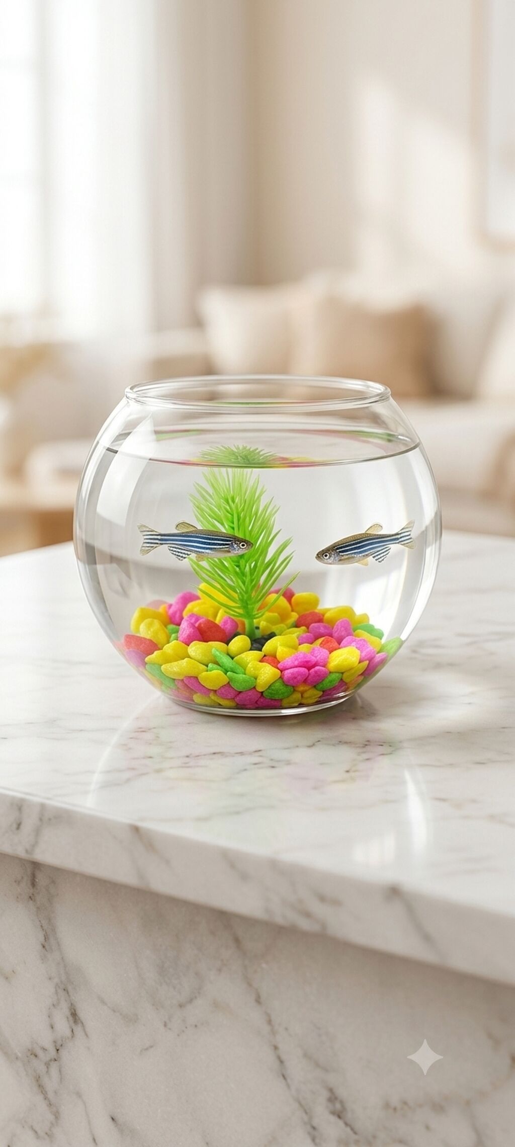 Mini Akvarium Dəsti Paketə daxildir: - 1 litr şüşə akvarium (qabarıq — Akvariumlar və balıqlar, Bakı (2)