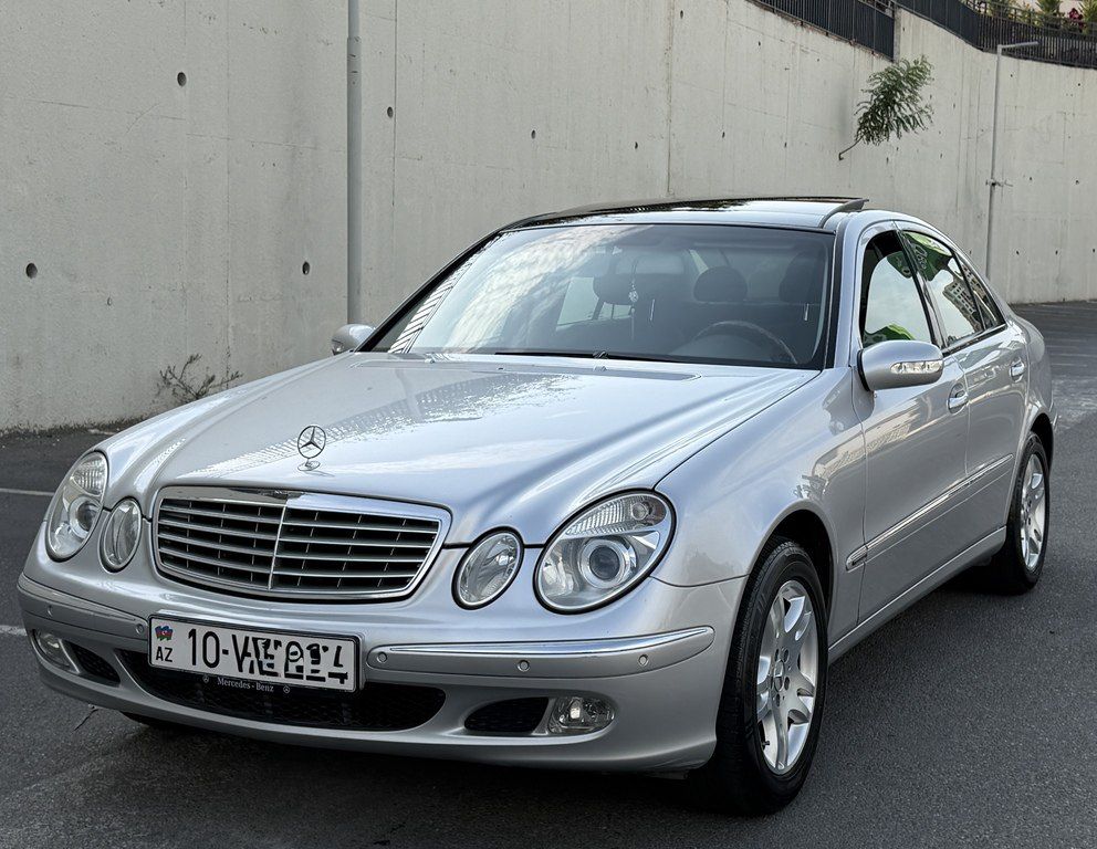 Mercedes E 240, 2.6 L, 2003 il, 266 000 km — Avtomobillər, Bakı (3)