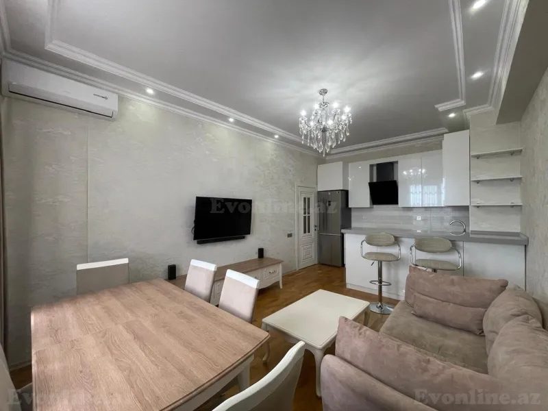 Kirayə verilir 3 otaqlı Mənzil Yeni tikili 75 m² Bakı, Binəqədi r., Azadlıq prospekti m — Bakı