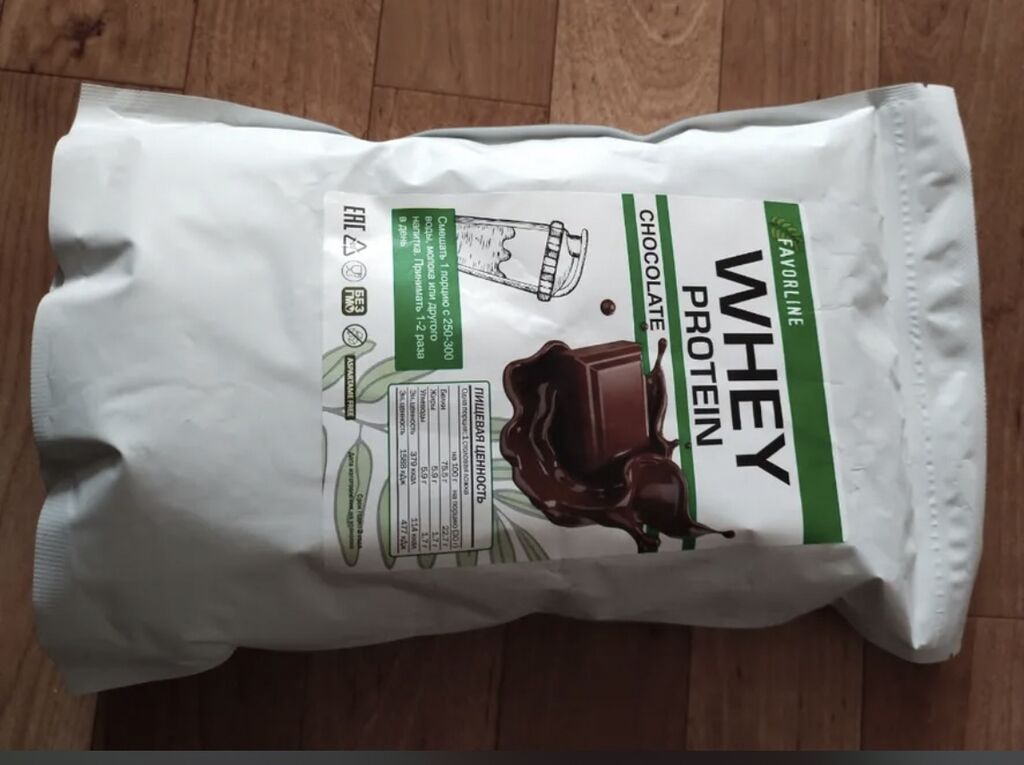 Favorline Whey Protein – Şokolad dadı - Növ: Zərdab (whey) proteini — İdman qidası və əlavələr, Digah