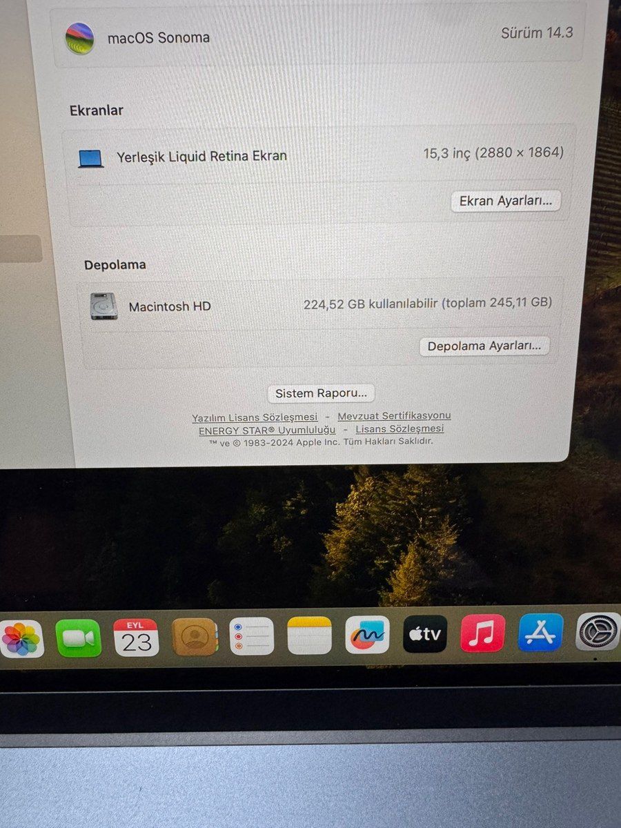 Apple MacBook Air M2 15 inch — Noutbuklar, Bakı (9)