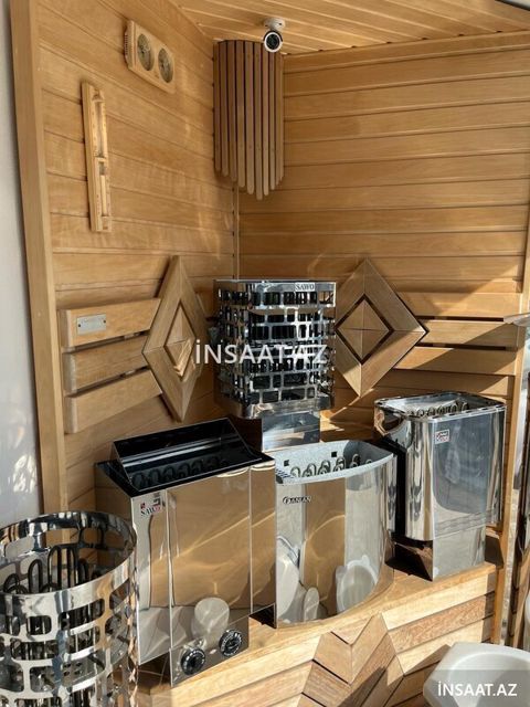 Sauna sobası və aksesuarlarının satışı — Bakı