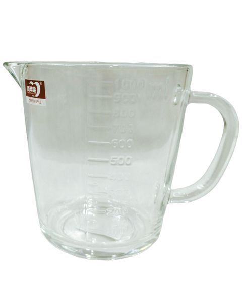 Ölçmə qabı HMSD_JH1100, 1000 ml, şüşə, şəffaf — Bakı