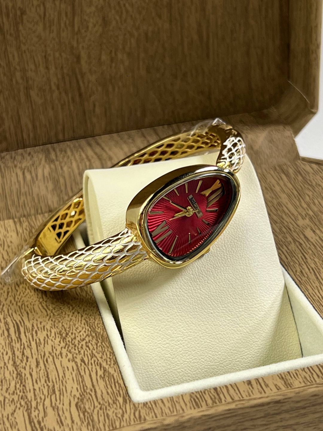 Qadın qol saatı Snake Cavalli Elegance 05 Gold/Red — Mallar, Bakı (3)