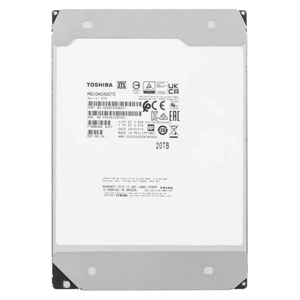 Toshiba HDD MG10 20TB Mamr 512e Hard Disk MG10ACA20TE — Mallar, Bakı