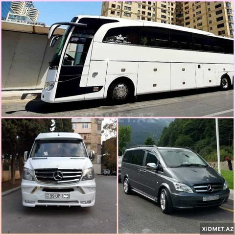 Vip Mersedes Avtobus sifarişi — Elnur