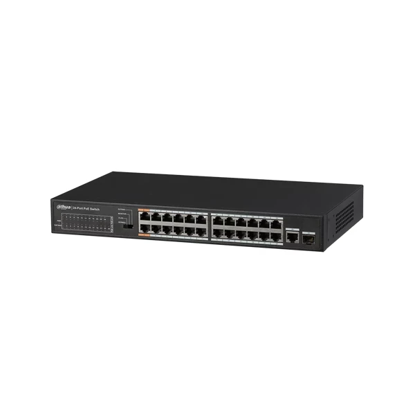 Dahua 24 Port FE PoE+ Switch DH-PFS3125-24ET-190 — Bakı