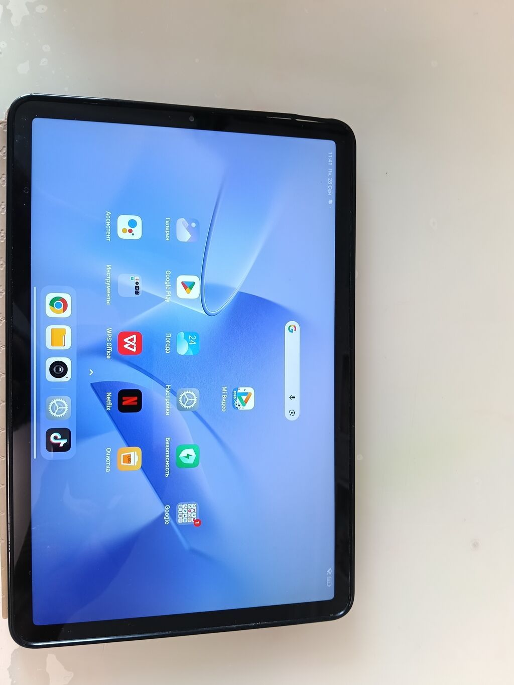Xiaomi Pad 5 planşet, 128/8. Tertemiz cizigsiz, bir nokte bele yoxtu — Xiaomi, Bakı (3)