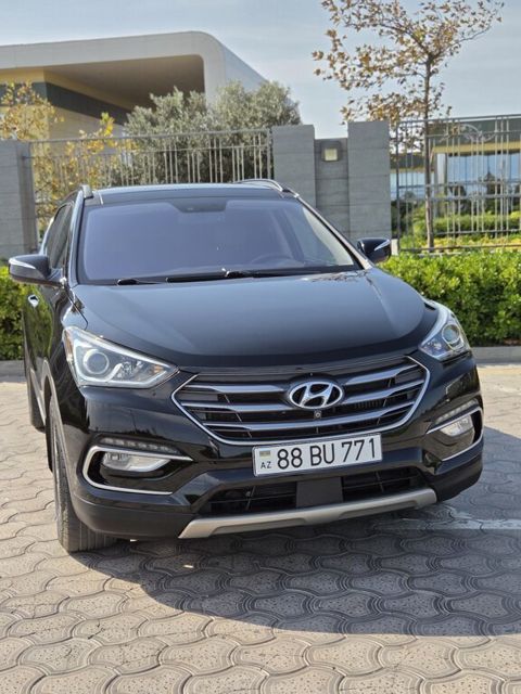 Hyundai Santa Fe, 2.0 L, 2018 il, 138 487 km — Bakı