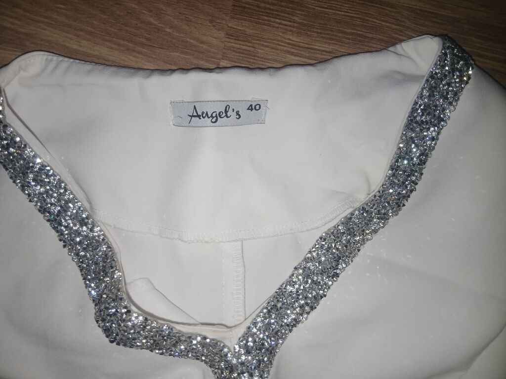 Ağ rəngli zərif qadın donu – Angel’s, ölçü 40. Xüsusiyyətlər — Axşam paltarları, Masazır (3)
