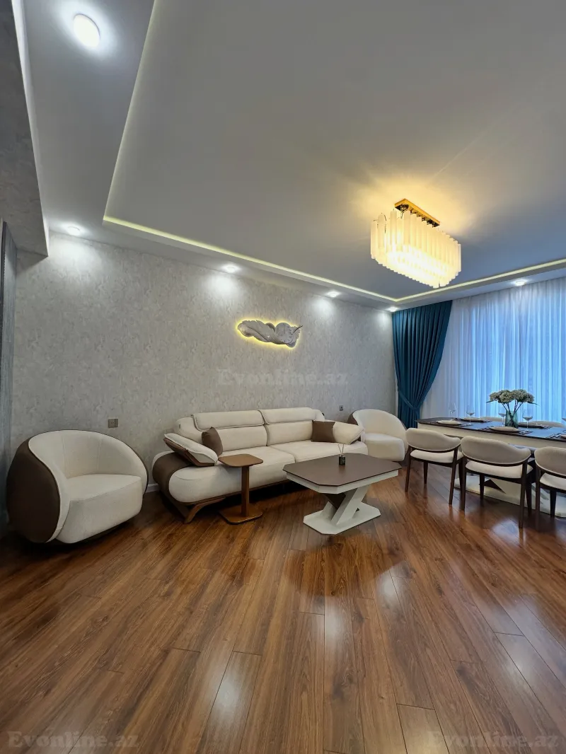 Satılır 2 otaqlı Mənzil Yeni tikili 84 m² Bakı, Xətai r., Həzi Aslanov m — Mənzil, Bakı (2)