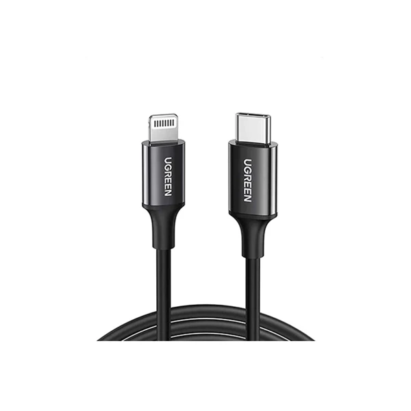 Ugreen US171 Usb-c to Lightning Cable 1m Black 10493 — Bakı
