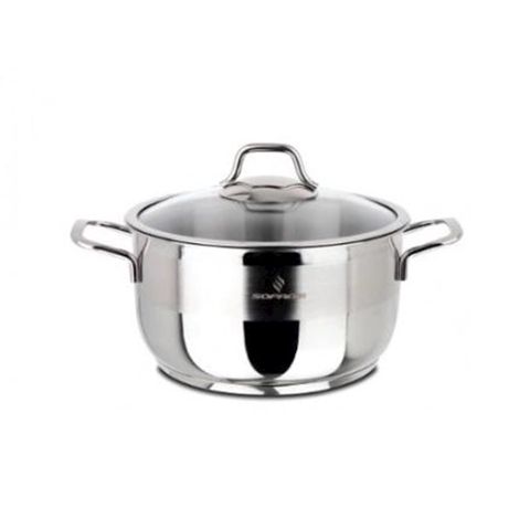 Qazan Sofram, 16 sm, 1.75 L, paslanmayan polad — Bakı