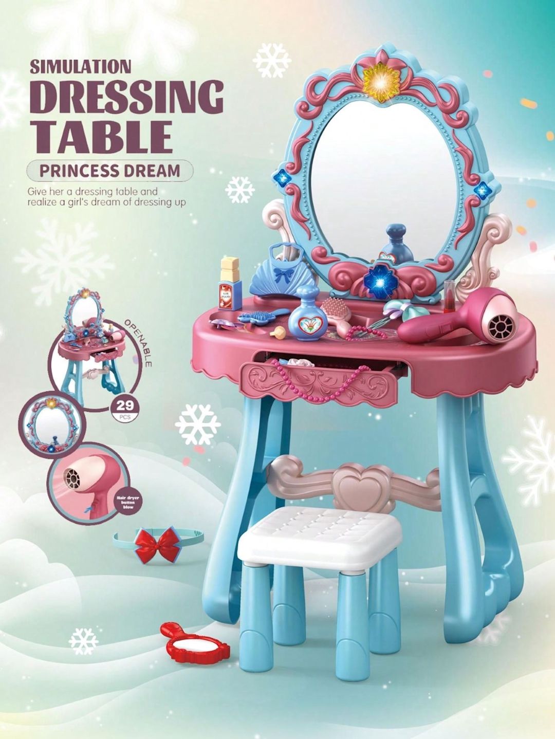 Oyun dəsti Dressing Table MKO1111, 3+ yaş — Mallar, Bakı (3)