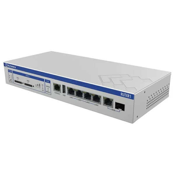 Teltonika RUTXR1 Rack-mountable LTE Cat 6 RUTXR1000000 — Mallar, Bakı
