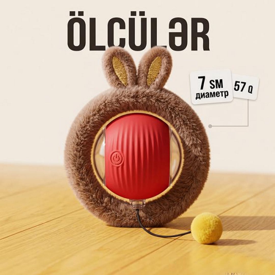 Pişik və İtlər üçün Ağıllı İnteraktiv Oyuncaq EB_1440 — Mallar, Bakı (2)