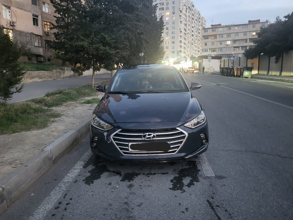 Hyundai Avante, 1.6 L, 2017 il, 113 000 km — Avtomobillər, Bakı