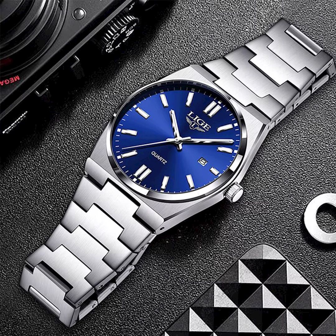 Qol saatı Lige LG153SB Silver/Blue — Mallar, Bakı (2)