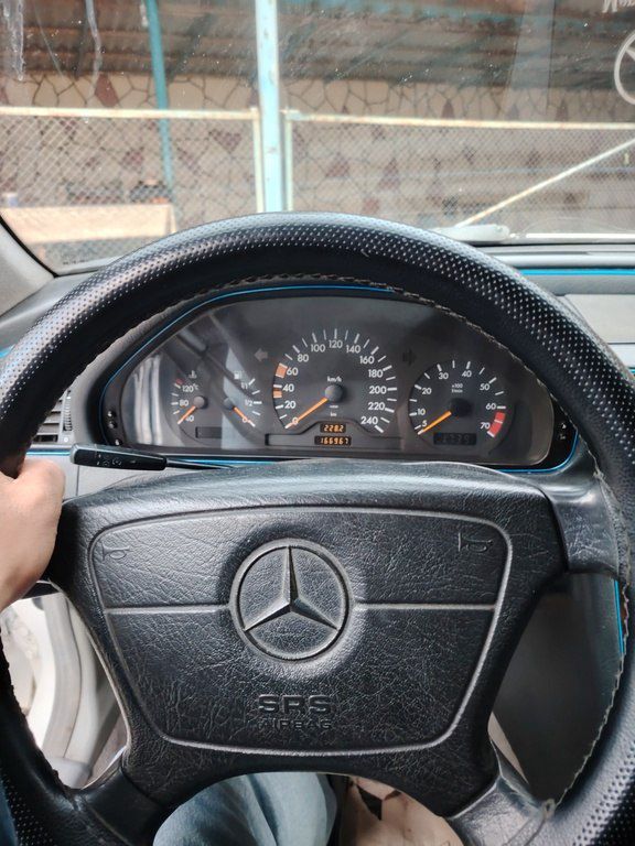Mercedes C 200, 2.0 L, 1996 il, 166 967 km 99-KT-281 — Avtomobillər, Tovuz (7)