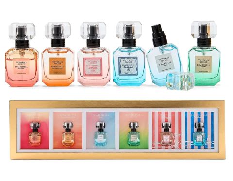 Victoria's Secret Bombshell Summer Favorites ətir dəsti qadınlar üçün, 6x7.5 ml — Bakı