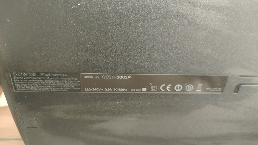 Sony PlayStation 3 Slim oyun konsolu - Model: CECH-3003A - Gərginlik — Oyun konsolları, Şirvan (3)