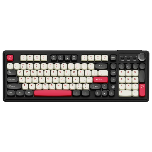 Ajazz AF98 Plus Black Shark Red — Mallar, Bakı