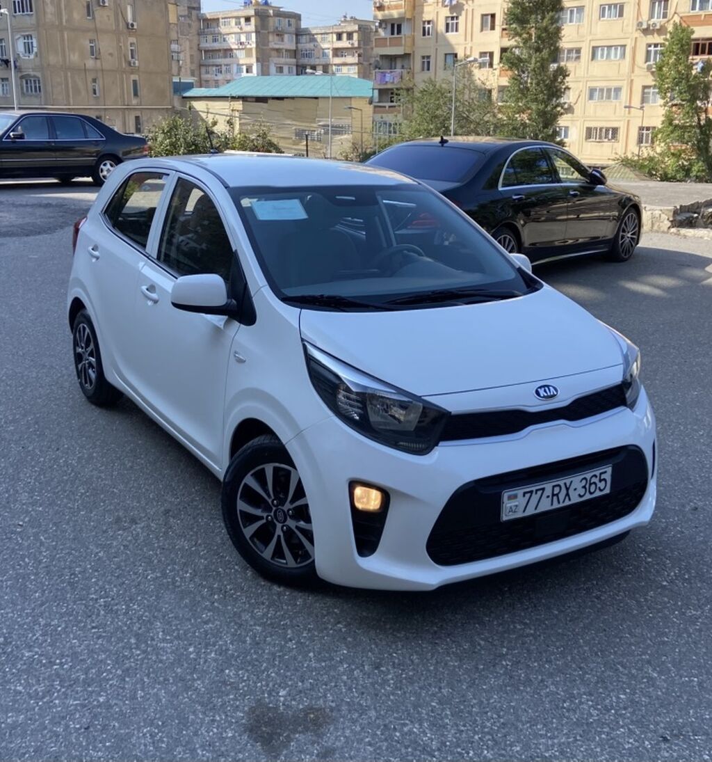 Kia Morning: 1 l 2018 il Hetçbek 77-RX-365 — Avtomobillər, Bakı (8)