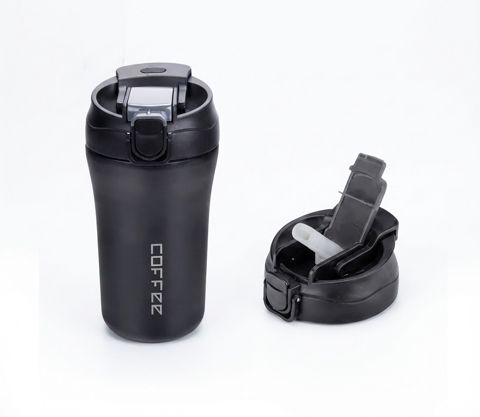 Termo fincan 13616, paslanmayan polad, qara, 350 ml — Bakı