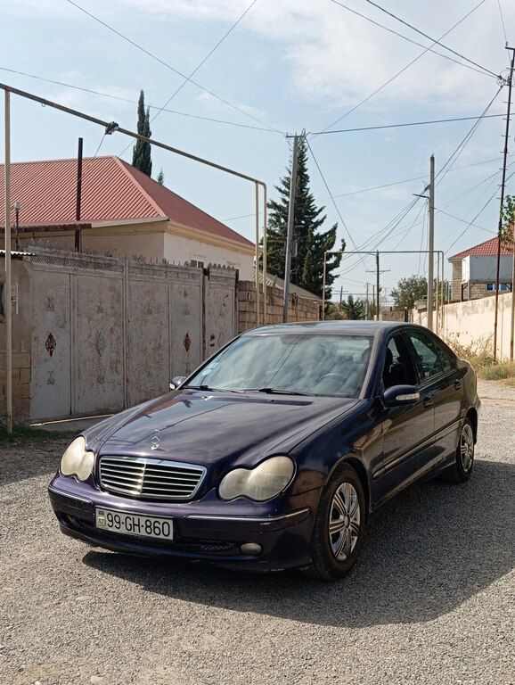 Mercedes C 220, 2.1 L, 2001 il, 296 000 km 99-GH-860 — Avtomobillər, Sabirabad (3)