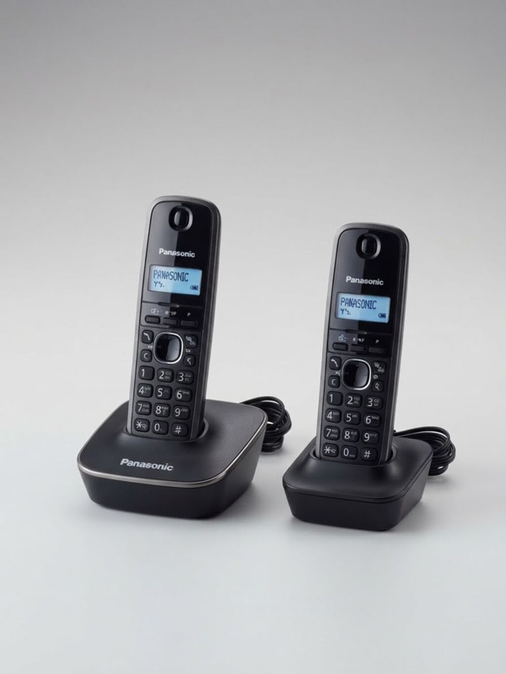 Panasonic KX-TG1612UA Dect simsiz ev/ofis telefonu – 2 ədəd borlu dəst — Kabel və radio telefonları, Novxanı