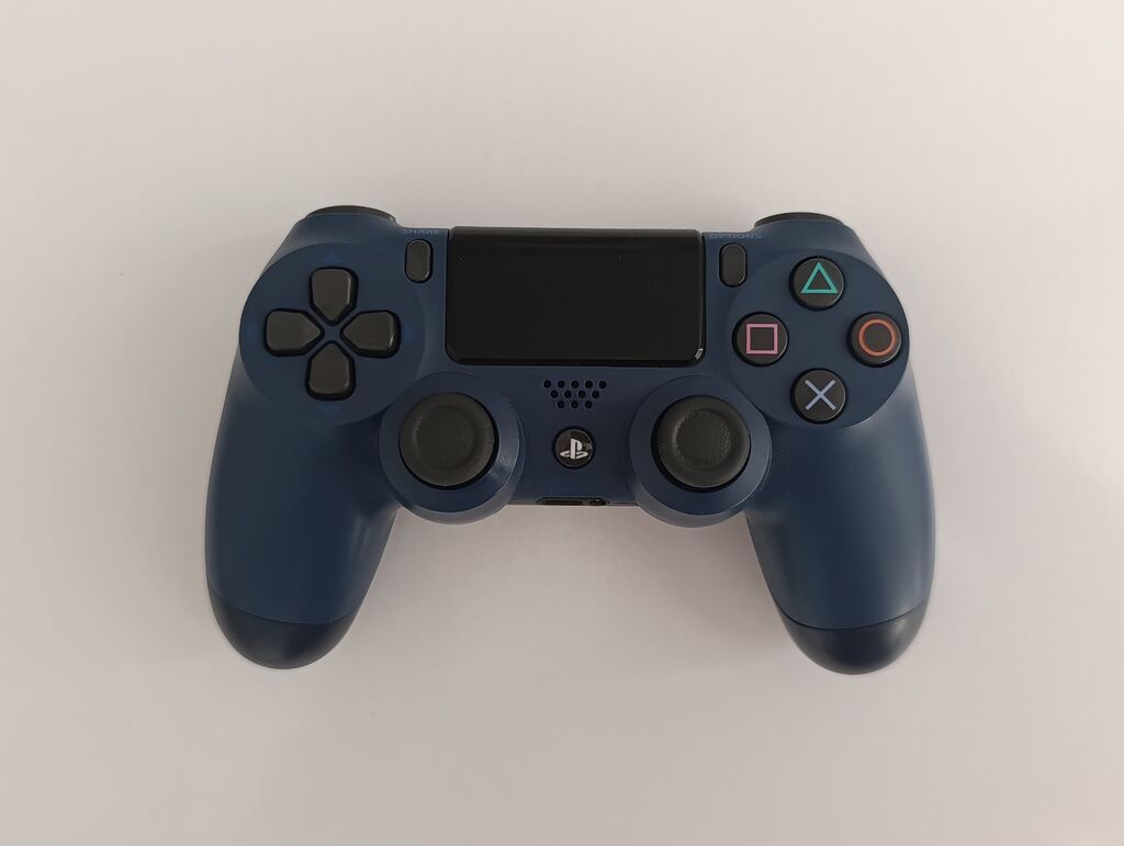 Original ps4 pultu dualshock4 əla vəziyətdə Cobalt blue (göy) =50azn — Aksesuarlar, Bakı (3)