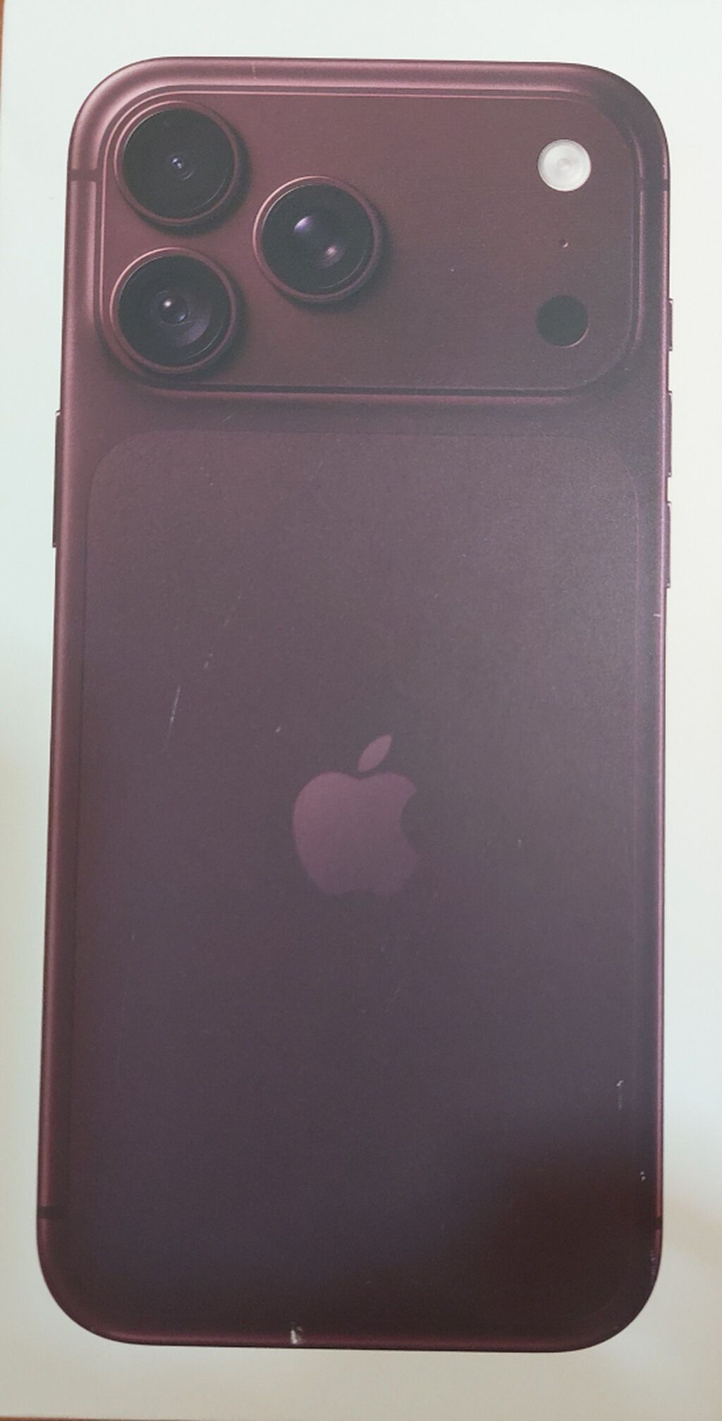 IPhone 18 Pro Max, 512 GB, Bordo, Zəmanət, Simsiz şarj, Face ID — Apple iPhone, Bakı