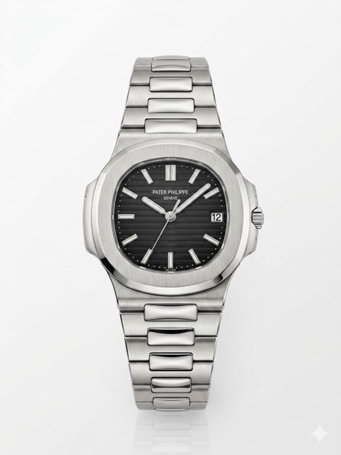 Qol saatı kişilər üçün Geneve Black/Silver — Bakı