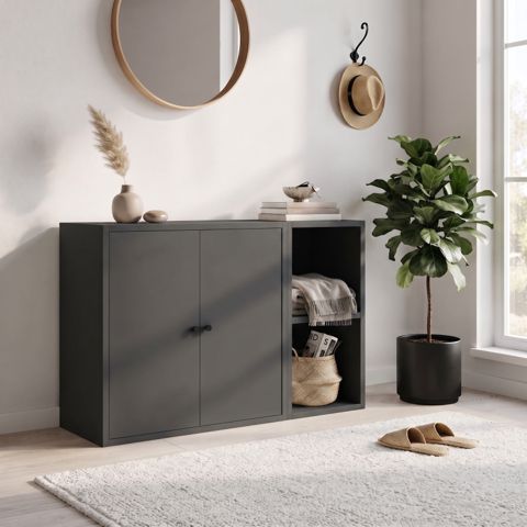 Komod No brand, Ldsp, Antrasit, 90x65x30 — Bakı
