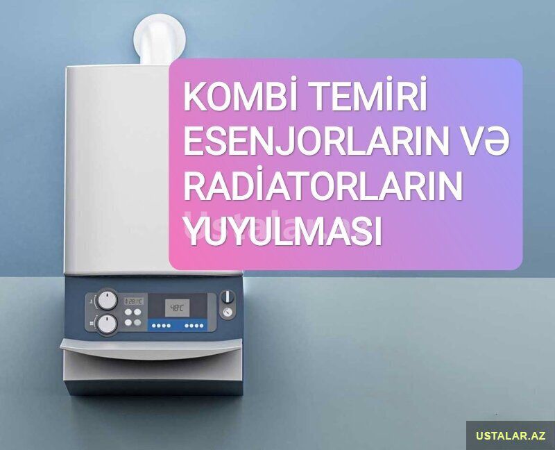 Kombi Təmiri Yuyulması, Quraşdırılması — Kombi, qazanca və su isitici təmiri, Bakı (8)