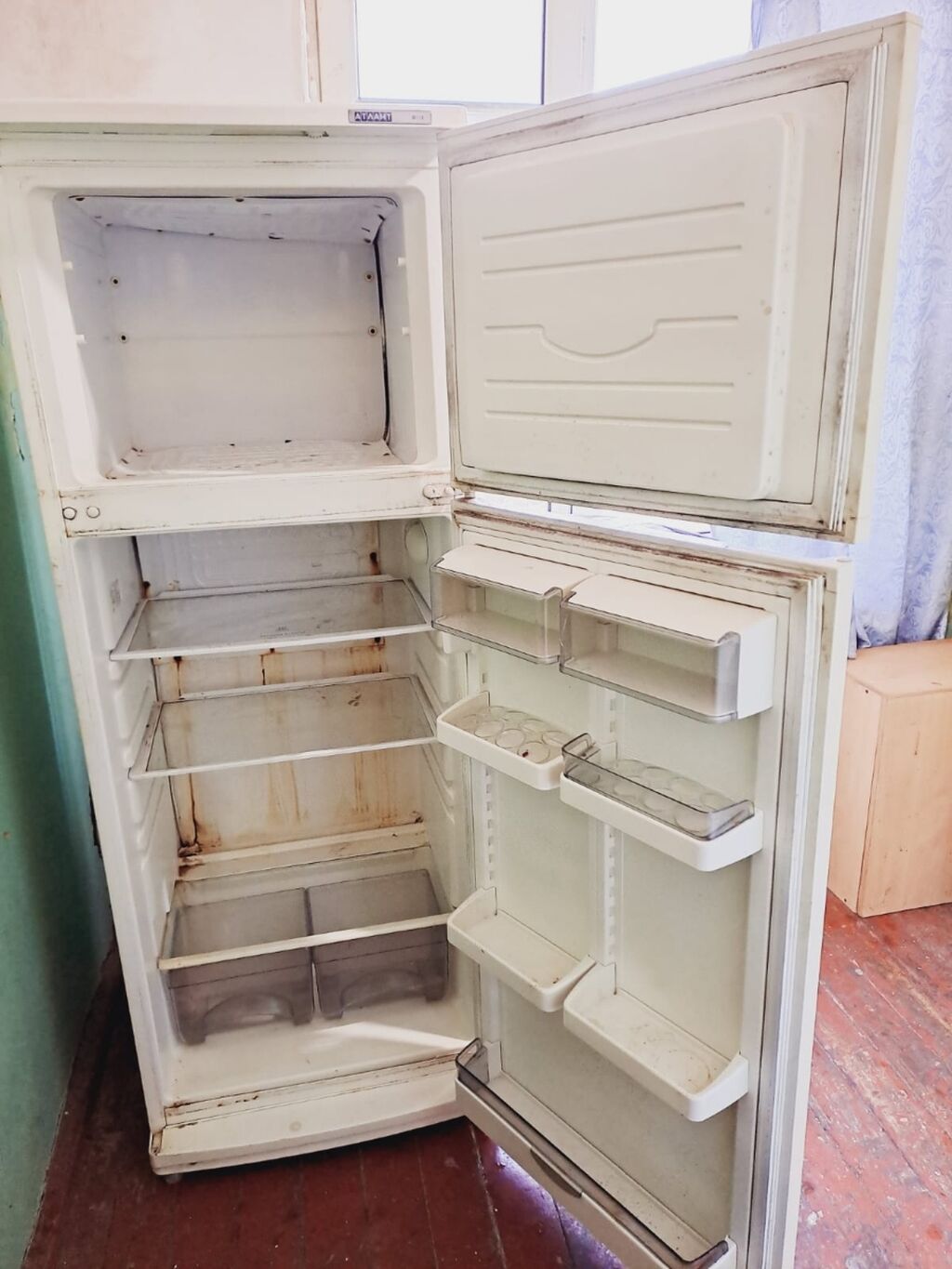 İşlənmiş 2 qapılı Atlant Soyuducu Satılır, rəng - Ağ — Soyuducular, Bakı (6)