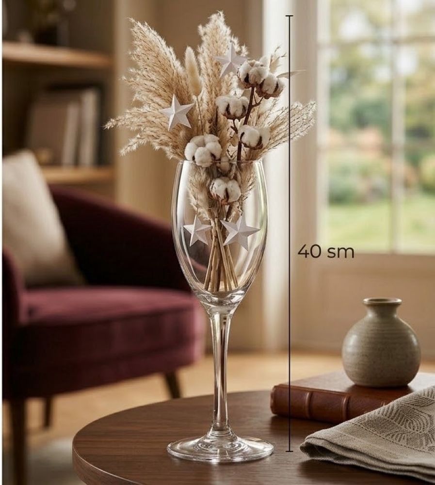 Güldan 27945577, şüşə, şəffaf, 40 sm — Mallar, Bakı (3)