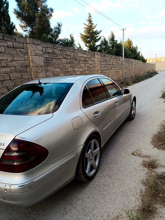 Mercedes E 270, 2.7 L, 2003 il, 485 000 km — Avtomobillər, Bakı (3)