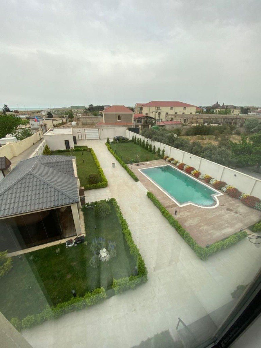 İcarəyə verilir 5 otaqlı həyət evi/bağ evi 400 m² — Ev, villa, Bakı (8)