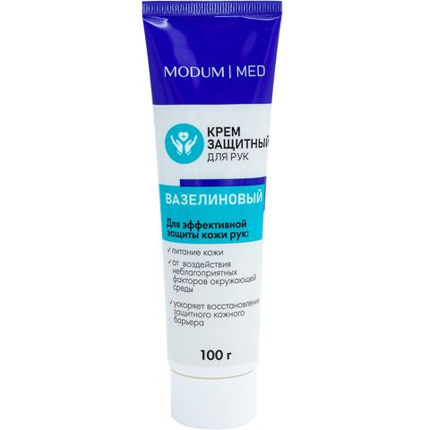 Əl kremi ALF Modum Med vazelinli qoruyucu, 100 q — Bakı