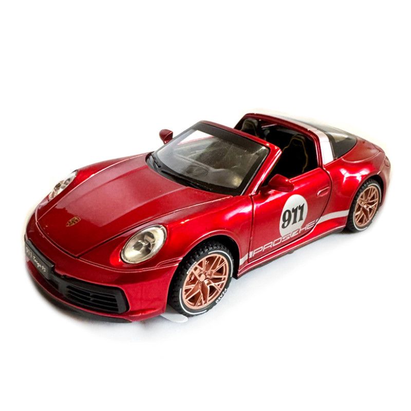 Oyuncaq maşın 002897 Porsche Tara 1:32, dəmir/plastik, qırmızı, 6+ yaş — Mallar, Bakı